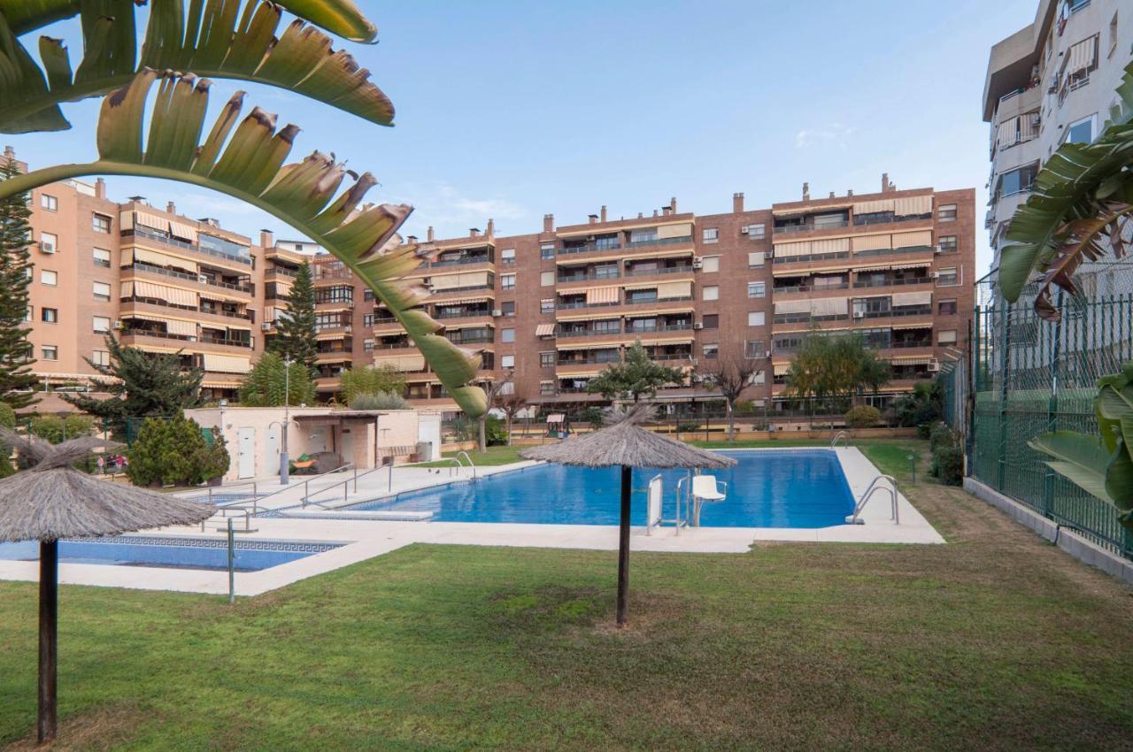 Málaga Capital - Zona Oeste: Parking-Wifi-Piscina Esterno foto